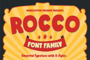 Rocco Family: A Warm, Confident Display Font
